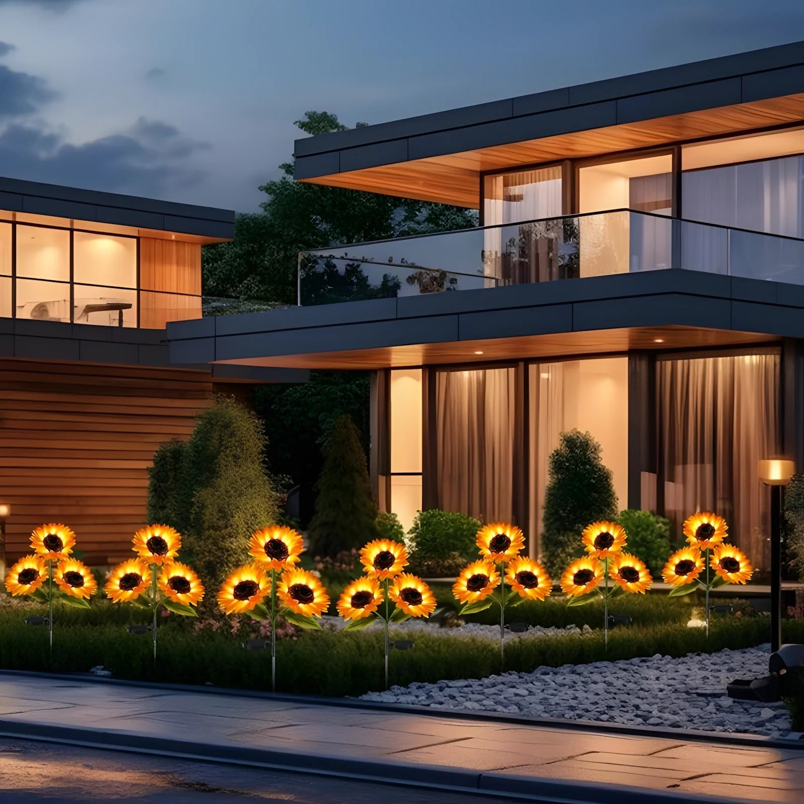 Geotict™ – Solar Sunflower LED Lights