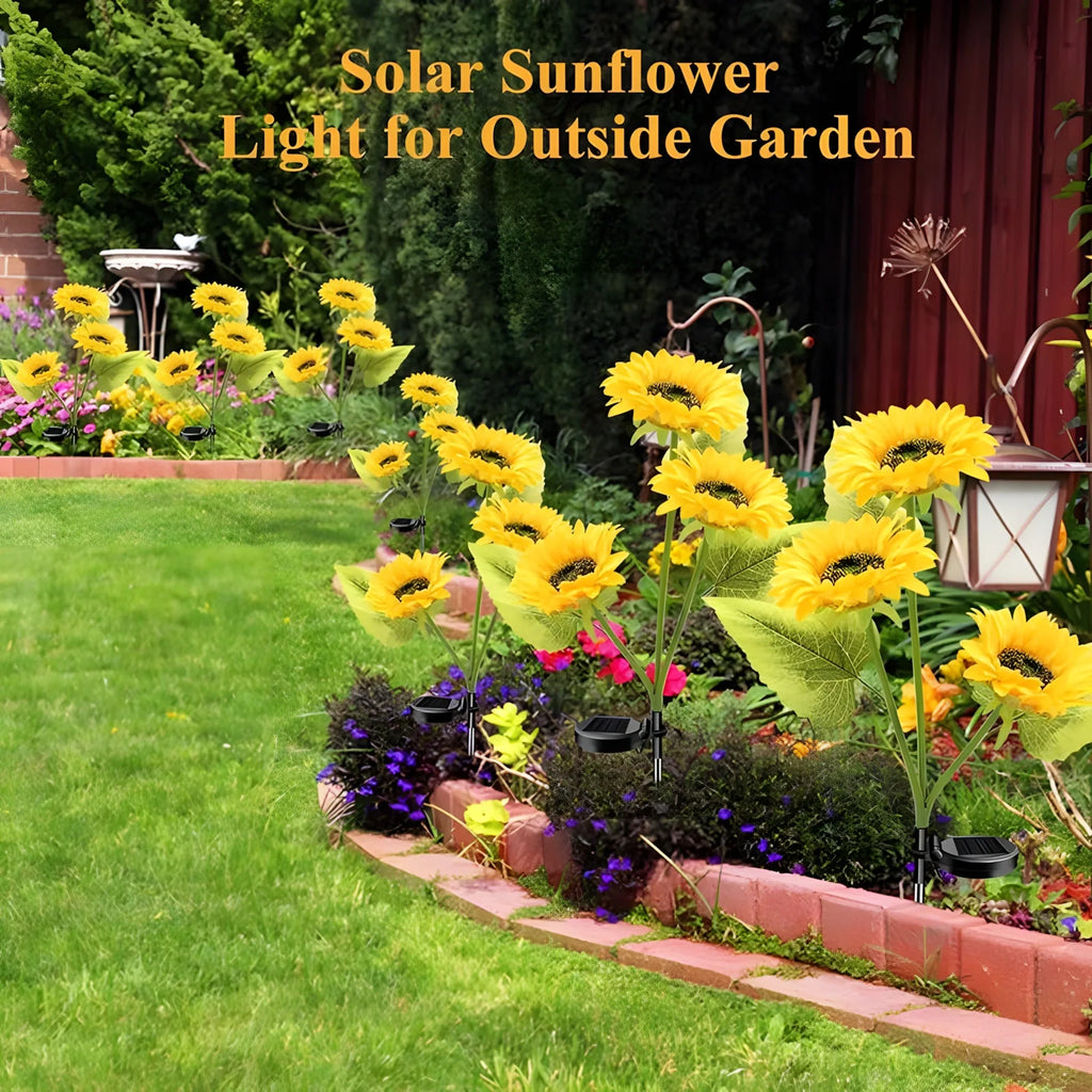 Geotict™ – Solar Sunflower LED Lights