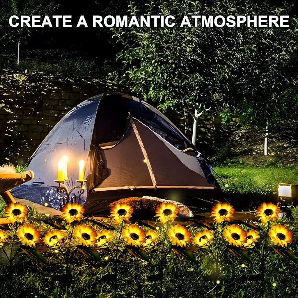 Geotict™ – Solar Sunflower LED Lights