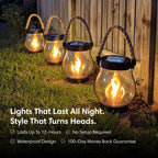 Geotict ™ | Solar Lantern Outdoor Lights