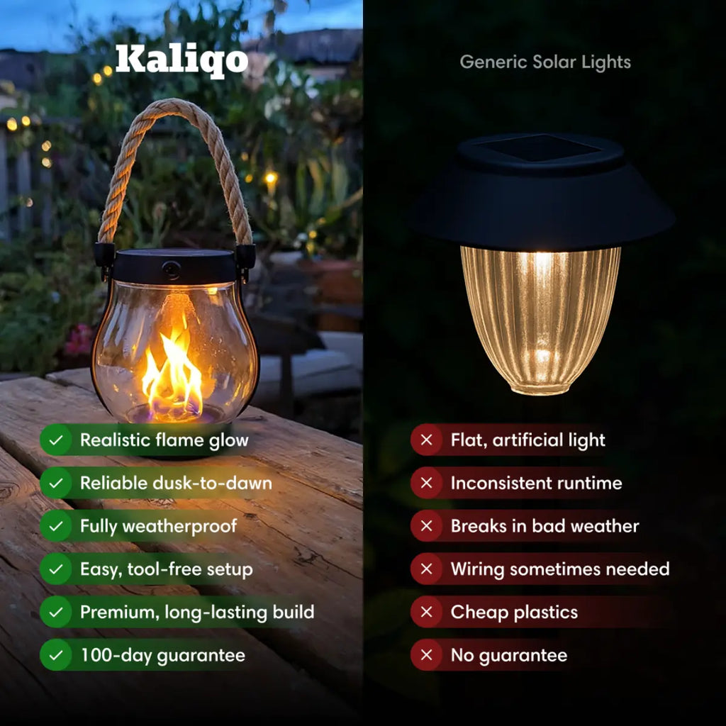 Geotict ™ | Solar Lantern Outdoor Lights