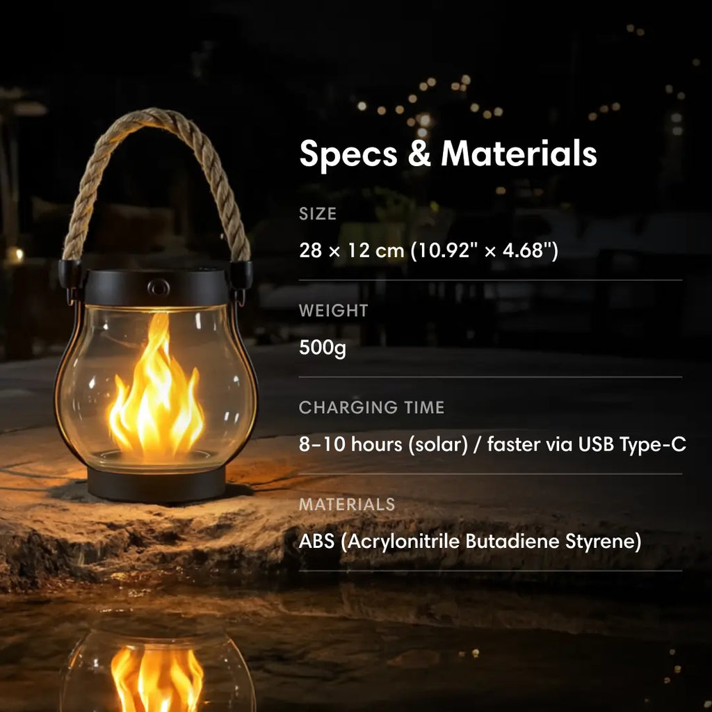 Geotict ™ | Solar Lantern Outdoor Lights