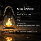 Geotict ™ | Solar Lantern Outdoor Lights